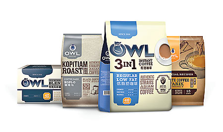 #50 Food Owl Coffee Running Man