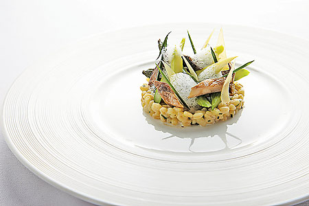 Food Olivia cassivelaun fancourt restaurant dining in Singapore Sir Stamford Raffles L'Asoerge vert