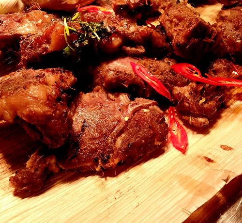 Roasted Lamb with Thai seasoning