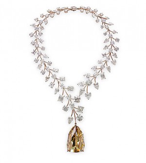 Fashion Incomparable Diamond Necklace by Mouawad Singapore Jewelfest 2013 jewellery gem