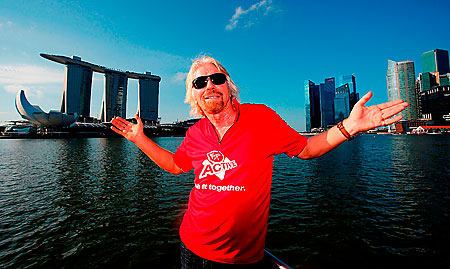 Virgin Group founder  Sir Richard Branson