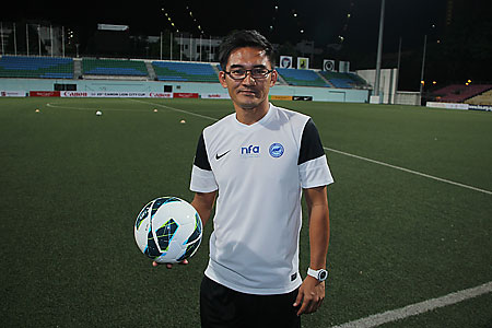 Nazri is now coach of the under-15 team