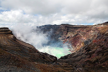 Be swept away by the sight of volcanic mountains and other landscapes