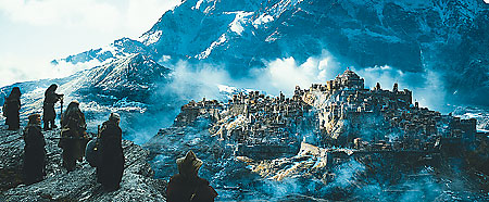 The dwarves ponder their tremendous task ahead