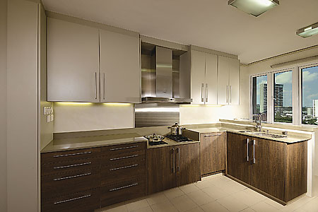 After: Annie is thrilled with her brand new kitchen