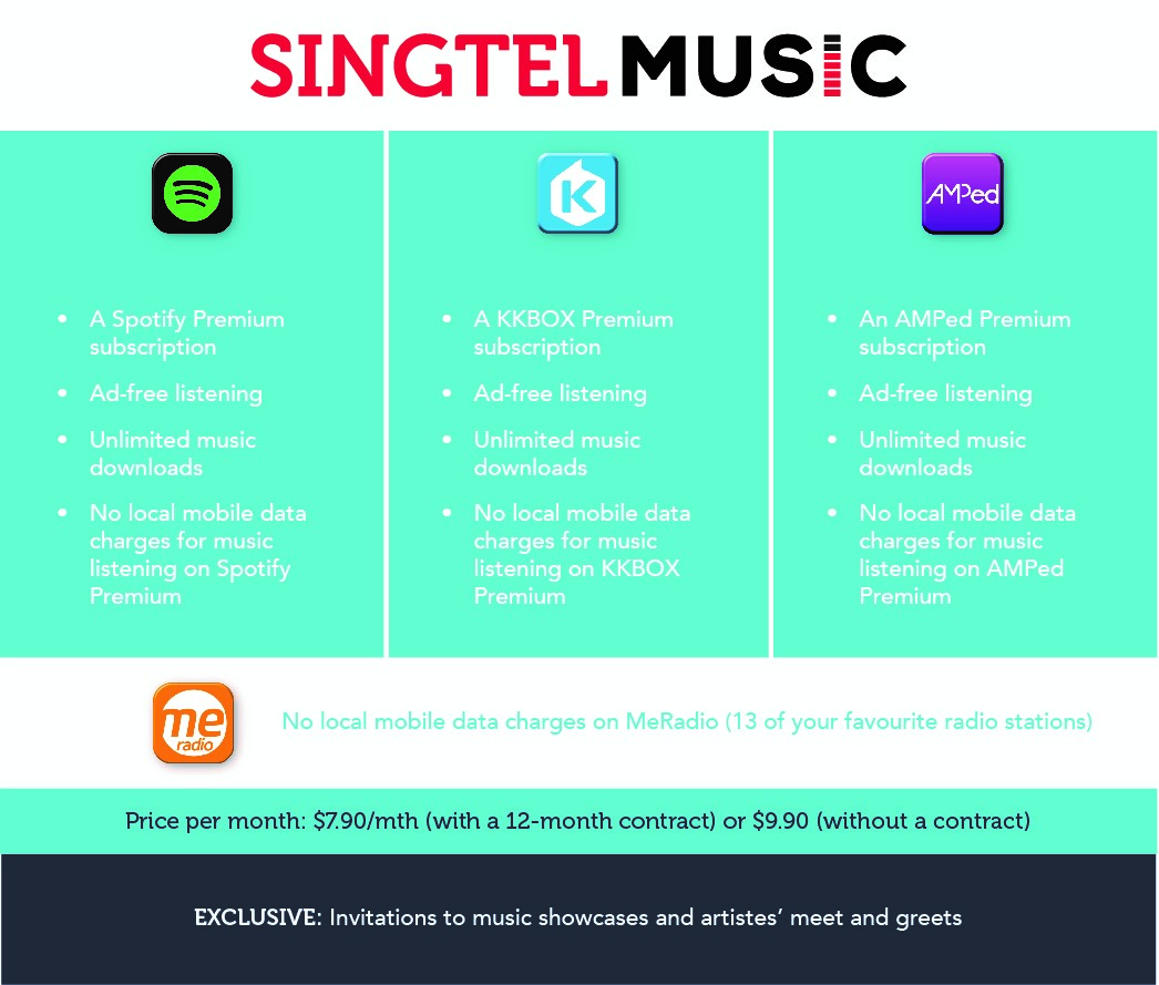 Singtel Music - Weekender.Com.Sg