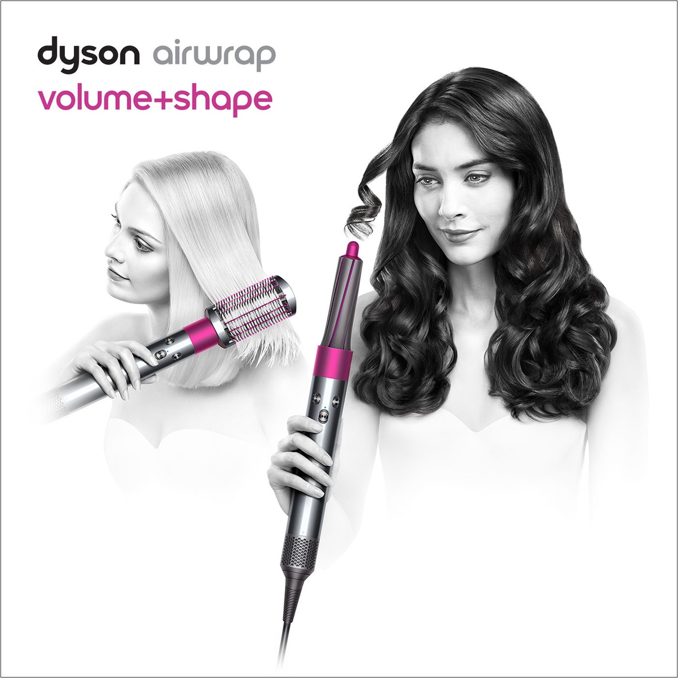 Dyson airwrap volume+shapeスマホ/家電/カメラ - ヘアアイロン