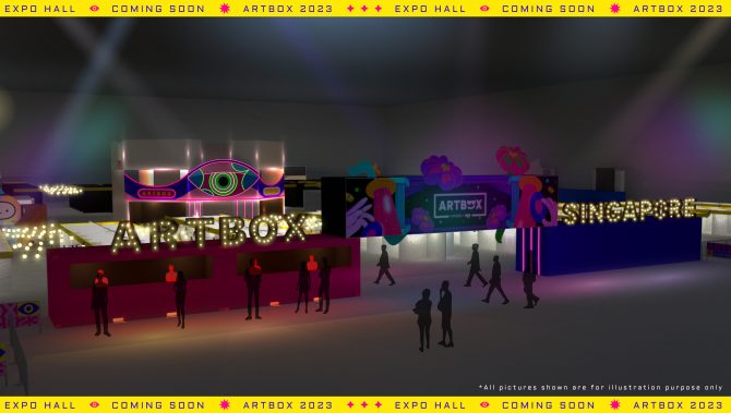 Artbox 2023 - Held Indoors At Singapore Expo In February & March