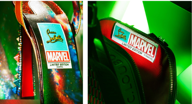 Christian Louboutin and Marvel introduce limited edition capsule